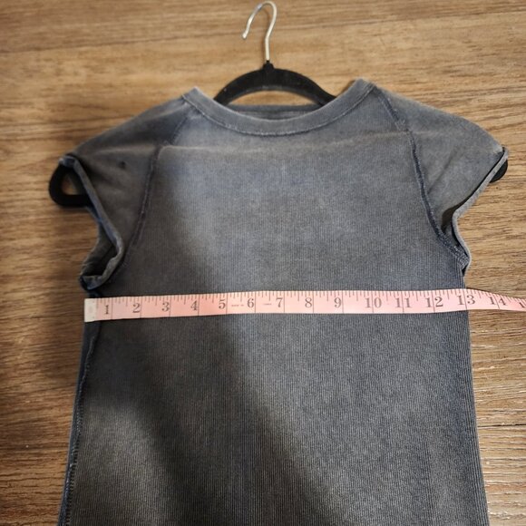 Free People Ever Had Tee Black Med- Small Hole - Picture 4 of 12